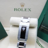 Rolex Datejust 41 Schwarz - 126334 - LC100 05/2025 - Neu und Ungetragen - Full Set