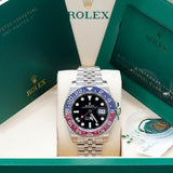 Rolex GMT Master II Pepsi - 126710BLRO - LC100 04/2026 - Neu/Vollverkebt - Discontinued - Full Set