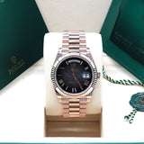 Rolex Day-Date Everose Slate Roman - 228235 - 03/2026 - New and Unworn - Full Set