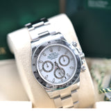 Rolex Daytona White 116520  - LC100 10/2015 - New and Full Stickers - Original Sales Receipt - Full Set - Rare Item