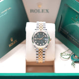 Rolex Datejust 31 Steel, Gold, Olive Dial - 278273 - 07/2026 - New and Unworn - Full Set