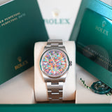 Rolex Oyster Perpetual 36 Multicolour Ref. 126000 - LC100 07/2026 - New and Unworn - Full Set