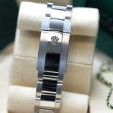 Rolex Datejust 36 Schwarz Dia - 126234 - LC100 08/2026 - Neu und Ungetragen - Erstkaufrechnung - Full Set