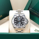 Rolex Yacht-Master 37 Rhodium - 268622 - 08/2026 - New and Unworn - 19% VAT - Full Set