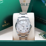 Rolex Datejust 36 Silver Diamond - 126234 - LC100 09/2026 - New and Unworn - Full Set - 19% VAT
