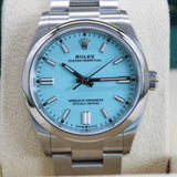 Rolex Oyster Perpetual 36 Tiffany - 126000 - LC100 12/2025 - Neu und Ungetragen - Full Set
