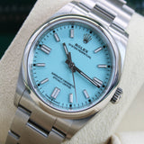 Rolex Oyster Perpetual 36 Tiffany - 126000 - LC100 12/2025 - Neu und Ungetragen - Full Set