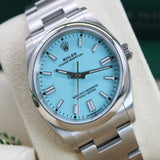 Rolex Oyster Perpetual 36 Tiffany - 126000 - LC100 12/2025 - Neu und Ungetragen - Full Set