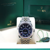 Rolex Sky Dweller Blau - 336934 - LC100 06/2026 - Neu und Ungetragen - Full Set