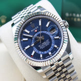 Rolex Sky Dweller Blau - 336934 - LC100 06/2026 - Neu und Ungetragen - Full Set