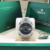 Rolex Datejust 41 Wimbledon - 126334 - 05/2023 LC100 - Neuwertig - Full Set