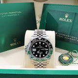 Rolex GMT Master II Sprite Jubilee - 126270VTNR - LC100 07/2025 - New and unworn - Full Set
