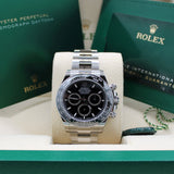 Rolex Daytona Schwarz - 126500LN Neue Referenz - LC100 05/2025 - Neu und Ungetragen - Erstkaufrechnung - Full Set