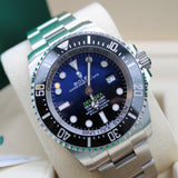 Rolex Deepsea Blue James Cameron - 136660 - LC100 06/2024 - New and unworn - Full Set