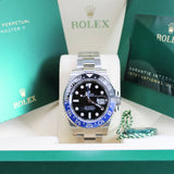 Rolex GMT Master II Batman - 126710BLNR - LC100 05/2025 - New and Unworn - Full Set
