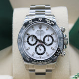 Rolex Daytona Panda - 116500LN - LC100 2023 - Neu und Ungetragen, fast vollverklebt - Full Set - Discontinued