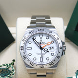 Rolex Explorer II Polar White - 226570 - 10/2025 - New and unworn - Full Set