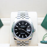 Rolex Datejust 41 Schwarz - 126334 - LC100 01/2026 - Neu und Ungetragen - Full Set