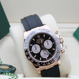Rolex Daytona Oysterflex Everose Black - 126515LN - LC100 05/2024 - New and unworn - Full Set