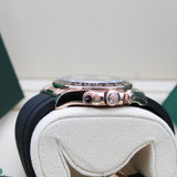 Rolex Daytona Oysterflex Everose Black - 126515LN - LC100 05/2024 - New and unworn - Full Set