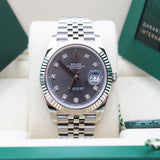 Rolex Datejust 41 Rhodium Dia - 126334 - LC100 11/2023 - New and Unworn - Full Set