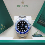 Rolex GMT Master II Batman - 126710BLNR - LC100 05/2025 - Full Stickers - New and unworn - Full Set