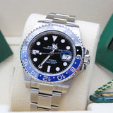 Rolex GMT Master II Batman - 126710BLNR - LC100 05/2025 - Full Stickers - New and unworn - Full Set
