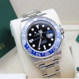 Rolex GMT Master II Batman - 126710BLNR - LC100 05/2025 - Full Stickers - New and unworn - Full Set