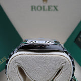 Rolex Datejust 41 Grün Motif - 126334 - LC100 02/2023 - Neuwertig/Teilverklebt - Discontinued - Full Set