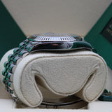 Rolex Datejust 41 Grün Motif - 126334 - LC100 02/2023 - Neuwertig/Teilverklebt - Discontinued - Full Set