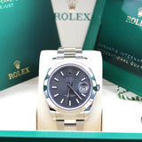 Rolex Datejust 41 Rhodium - 126300 - LC100 03/2026 - Neu und Ungetragen - Full Set