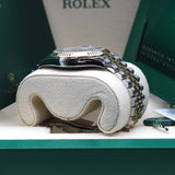 Rolex Datejust 41 Stahl Gold Schwarz - 126333 - LC100 09/2025 - Neu und Ungetragen - Full Set