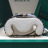 Rolex Datejust 41 Stahl Gold Schwarz - 126333 - LC100 09/2025 - Neu und Ungetragen - Full Set