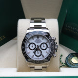 Rolex Daytona Weiss - 116500LN - LC100 04/2022 - Like new and unworn - Full Set -