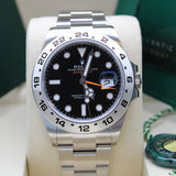 Rolex Explorer 2 Black - 226570 - LC100 07/2025 - New and Unworn - Full Set