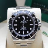Rolex Submariner No Date - 124060 - 09/2025 LC100 - New and unworn - Full Set