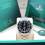 Rolex Submariner No Date - 124060 - 09/2025 LC100 - New and unworn - Full Set