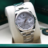 Rolex Datejust 36 Silver  - 126234 - LC100 05/2025 - New and Unworn - First Buyer Invoice - Full Set