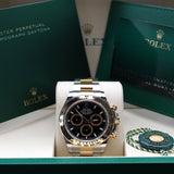Rolex Daytona Steel Gold Black - 126503 - 06/2026 LC100 - New and unworn - Full Set