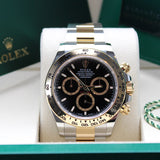 Rolex Daytona Steel Gold Black - 126503 - 06/2026 LC100 - New and unworn - Full Set