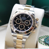 Rolex Daytona Steel Gold Black - 126503 - 06/2026 LC100 - New and unworn - Full Set