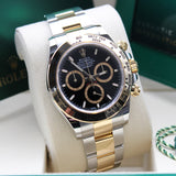 Rolex Daytona Steel Gold Black - 126503 - 06/2026 LC100 - New and unworn - Full Set