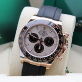 Rolex Daytona Oysterflex Everose Sundust - 126515LN - LC100 02/2025 - Neu und Ungetragen - Full Set