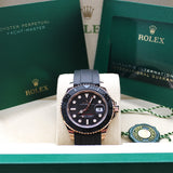 Rolex Yacht Master 40 Oysterflex Rosegold - 126655 - 05/2022 Germany - New and unworn - Full Set