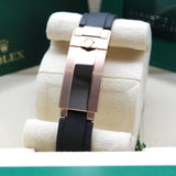 Rolex Yacht Master 40 Oysterflex Rosegold - 126655 - 05/2022 Germany - New and unworn - Full Set