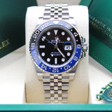 Rolex GMT Master II Batgirl - 126710BLNR - LC100 06/2025 - New and Full Stickers - Full Set