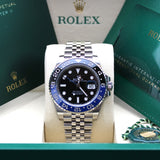 Rolex GMT Master II Batgirl - 126710BLNR - LC100 06/2025 - New and Full Stickers - Full Set