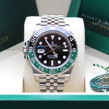Rolex GMT Master II Sprite Jubilee - 126270VTNR - LC100 06/2025 - New and partially stickered - Full Set