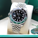 Rolex GMT Master II Sprite Jubilee - 126270VTNR - LC100 06/2025 - New and partially stickered - Full Set