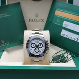 Rolex Daytona Weiss - 116500LN - LC100 03/2018 - New and unworn - Vault watch - First purchase invoice - Full Set